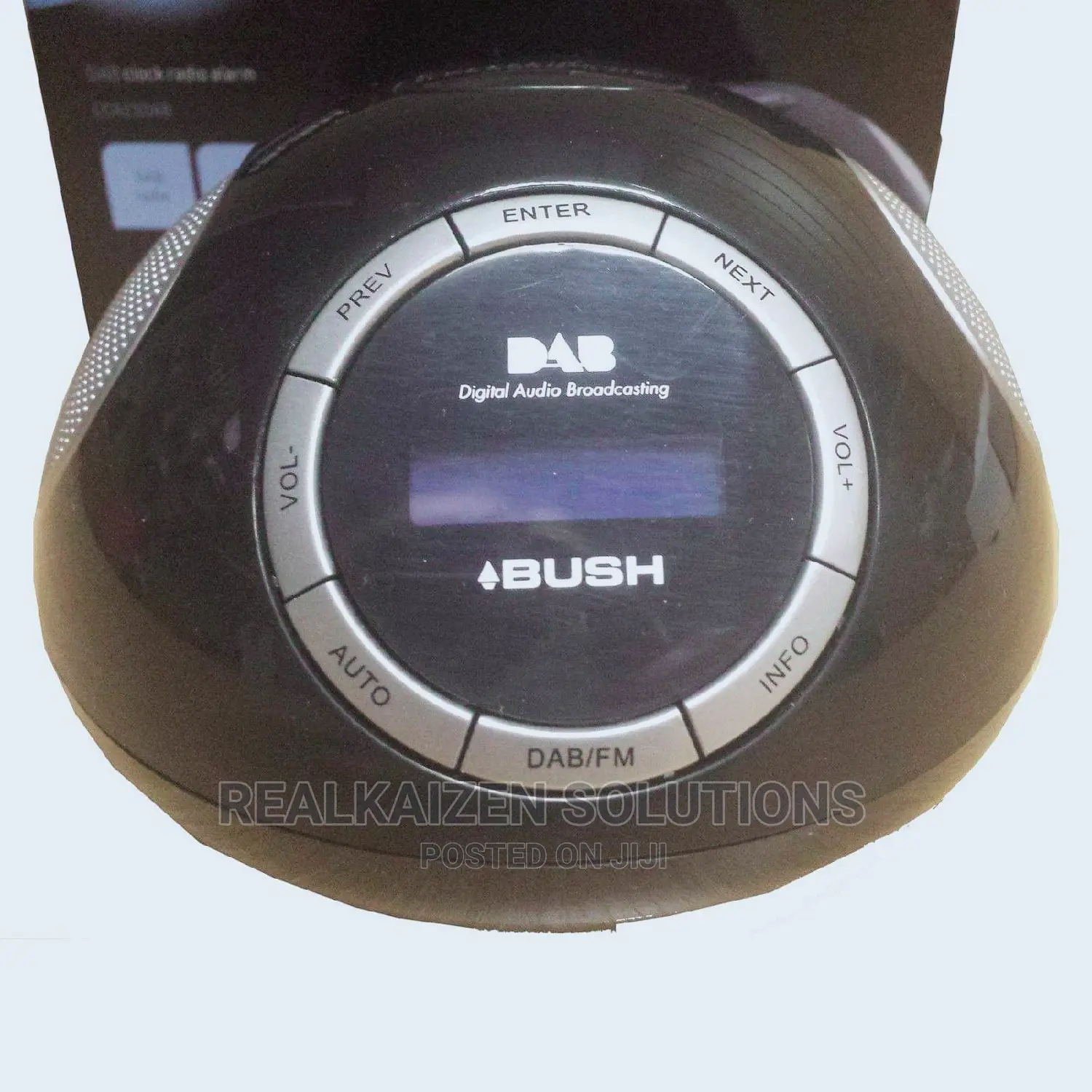 UK BUSH DAB Digital Classic Alarm Clock With FM Radio
