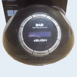 UK BUSH DAB Digital Classic Alarm Clock With FM Radio