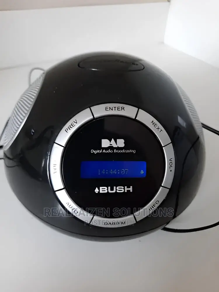 UK BUSH DAB Digital Classic Alarm Clock With FM Radio