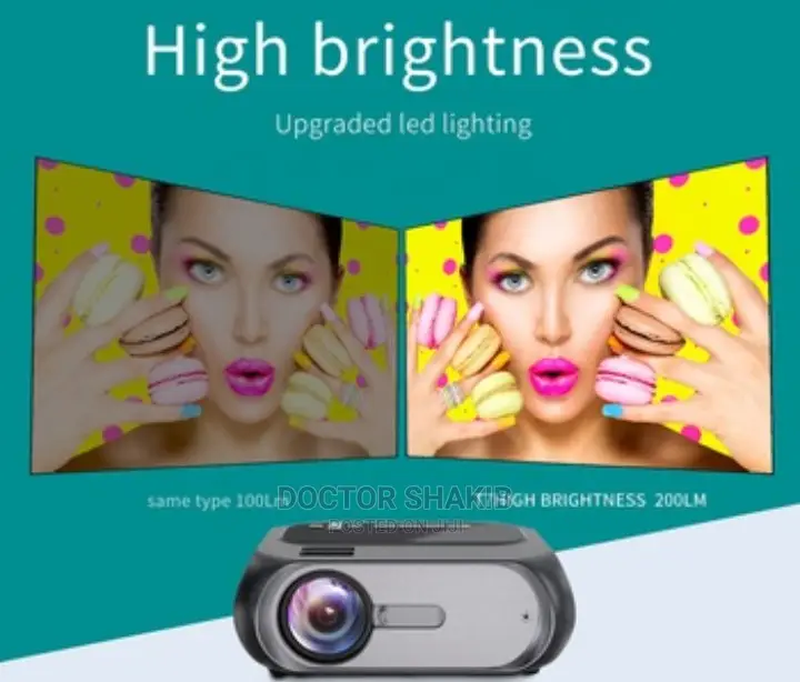 Borrego T7 Smart Wifi Full HD Led Projector
