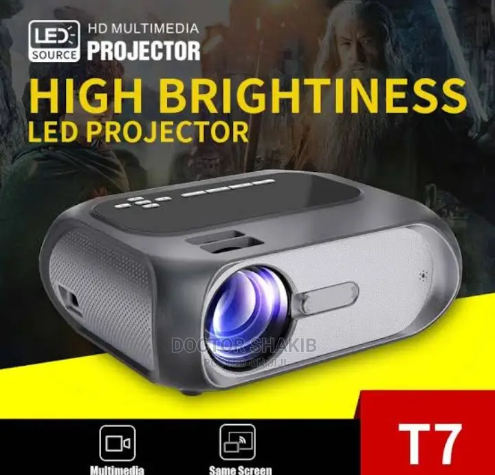 Borrego T7 Smart Wifi Full HD Led Projector