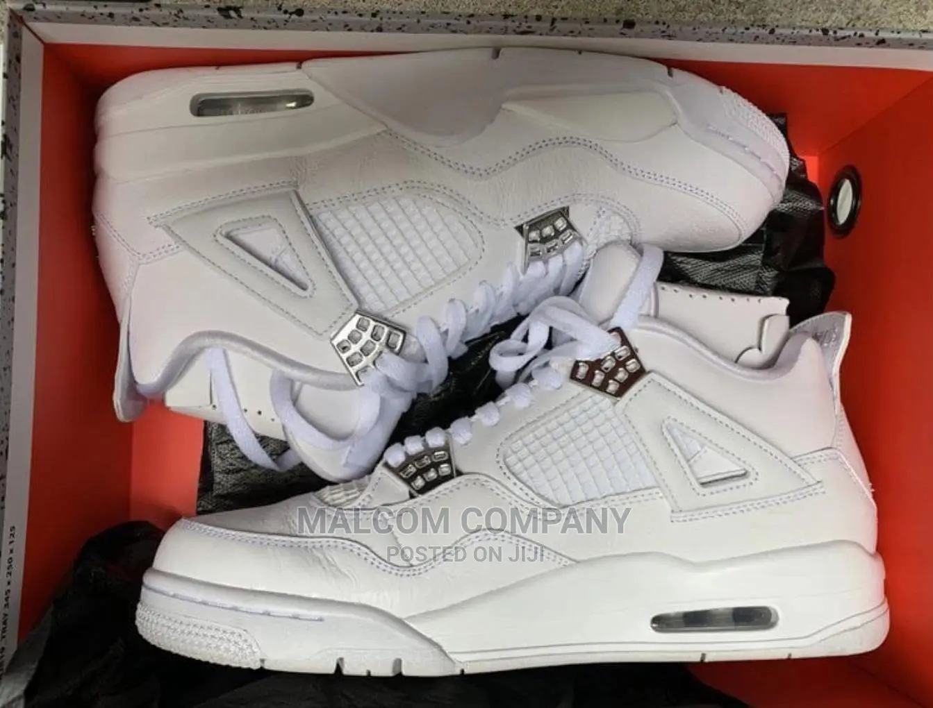 Nike Jordan 4 White Men Shoe