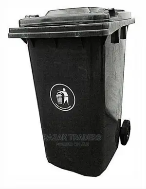 Outdoor 240L Plastic Waste Bin- Standard Household Size