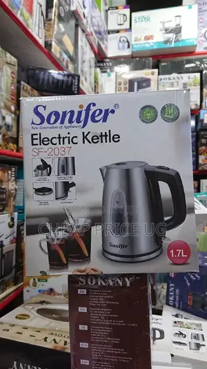 2037 Sonifer Stainless Steel Electric Kettle