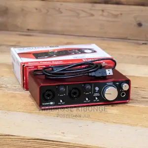 FOCUSRITE Scarlett 2i2 (2nd Gen) Audio Interface Sound Card.