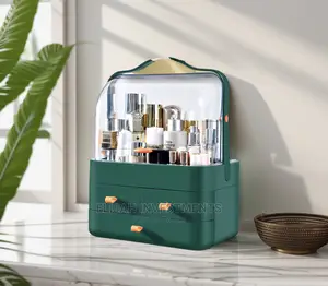 Transparent Acrylic Cosmetic Storage Box Organizer