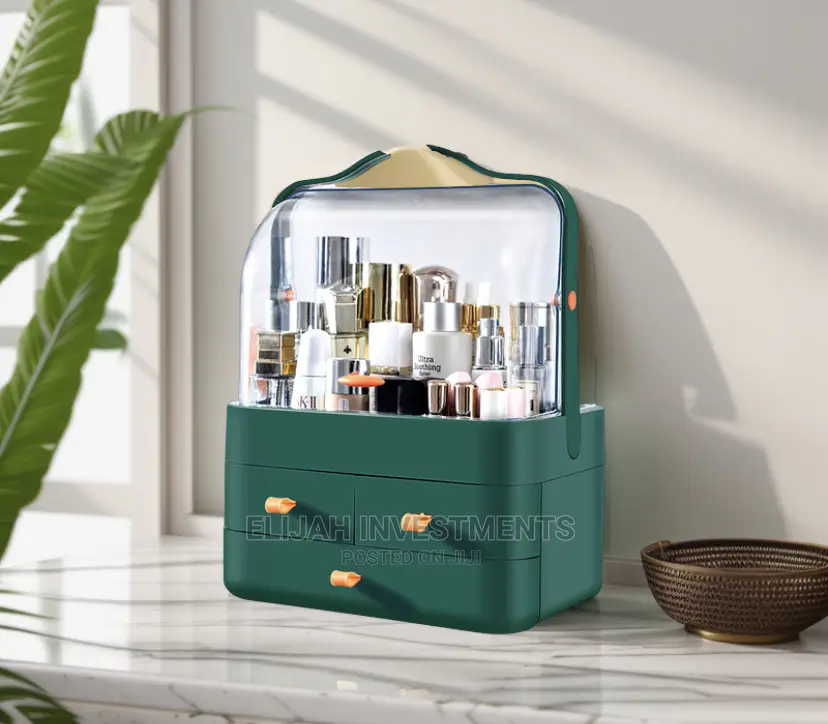 Transparent Acrylic Cosmetic Storage Box Organizer