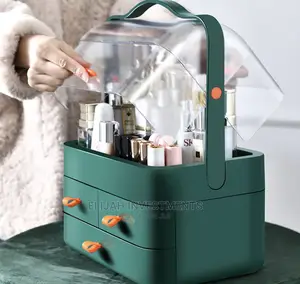Transparent Acrylic Cosmetic Storage Box Organizer