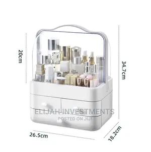 Transparent Acrylic Cosmetic Storage Box Organizer