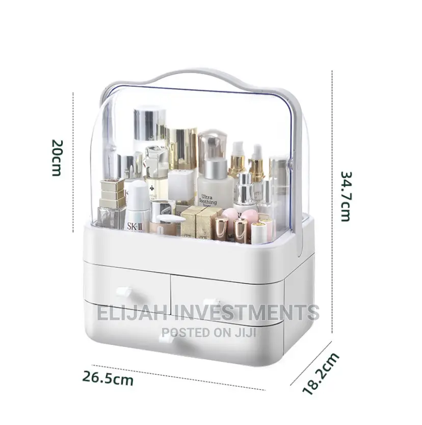 Transparent Acrylic Cosmetic Storage Box Organizer