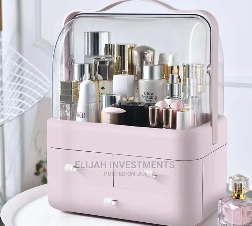 Transparent Acrylic Cosmetic Storage Box Organizer