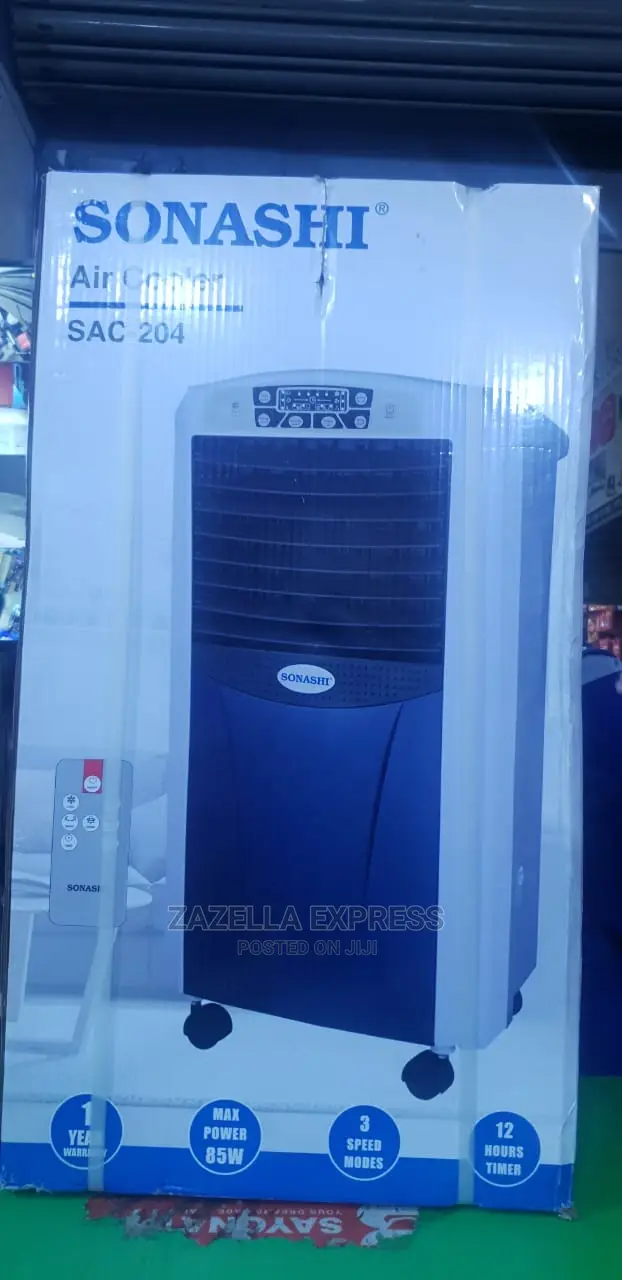 Sonashi Air Cooler 7l With Remote Control Sac-204