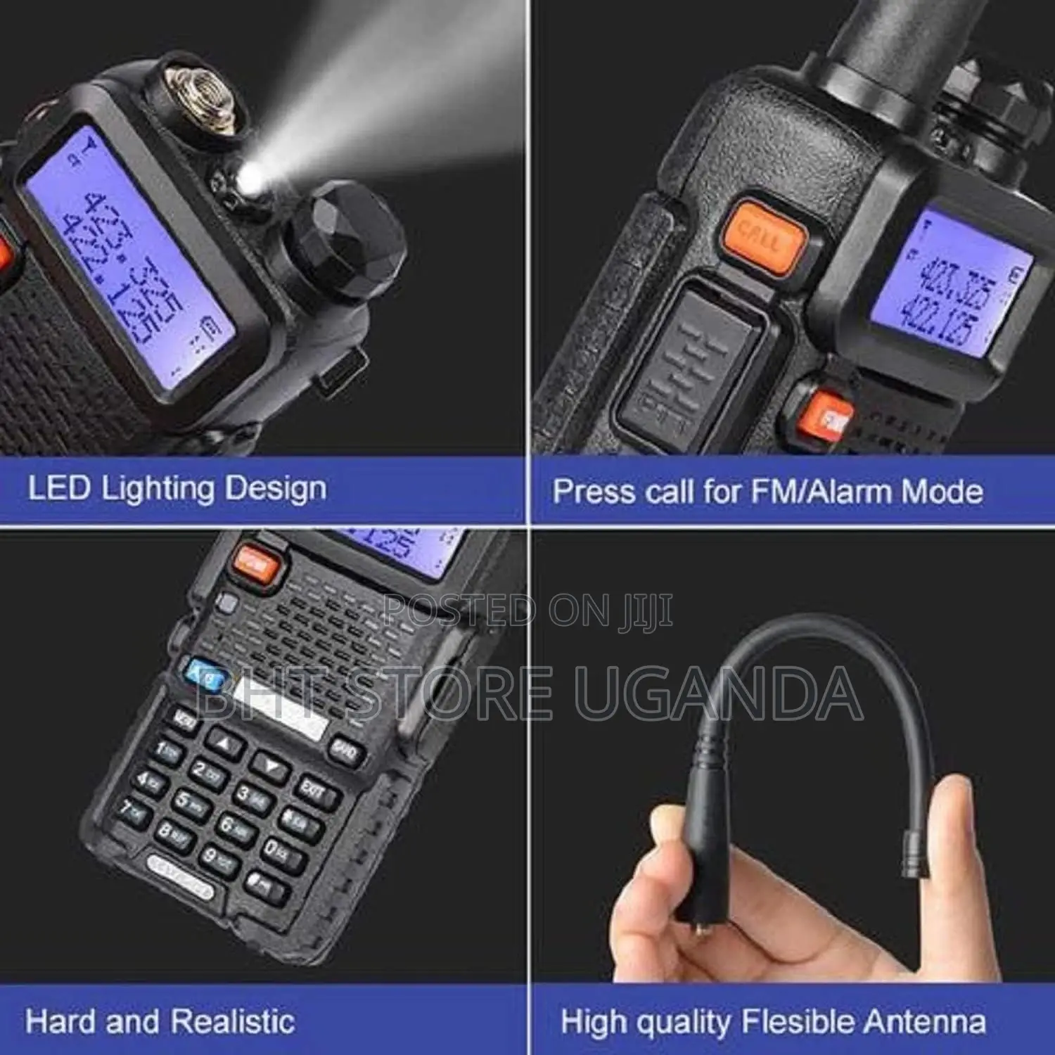 2pcs Baofeng Uv-5r Walkie-Talkie Radio Call