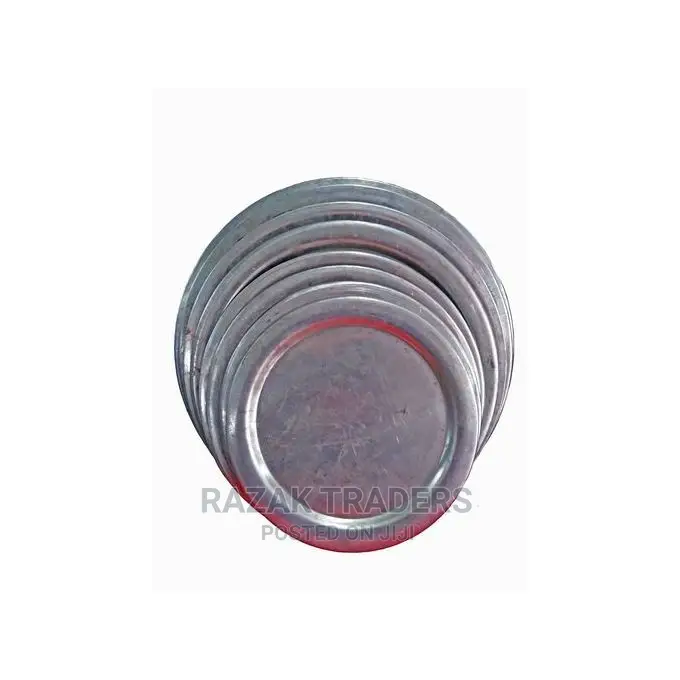 8 Pieces Saucepan Lids of Diameters 11-18cm - Dirty Grey