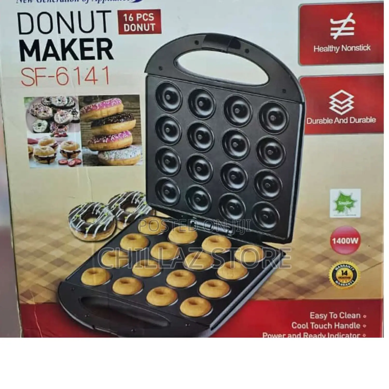 16pcs Sonifer Donut Maker.
