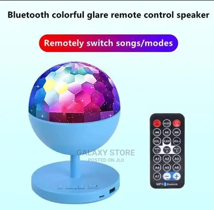 Disco Ball Light Mini Usb Powered Remote Control