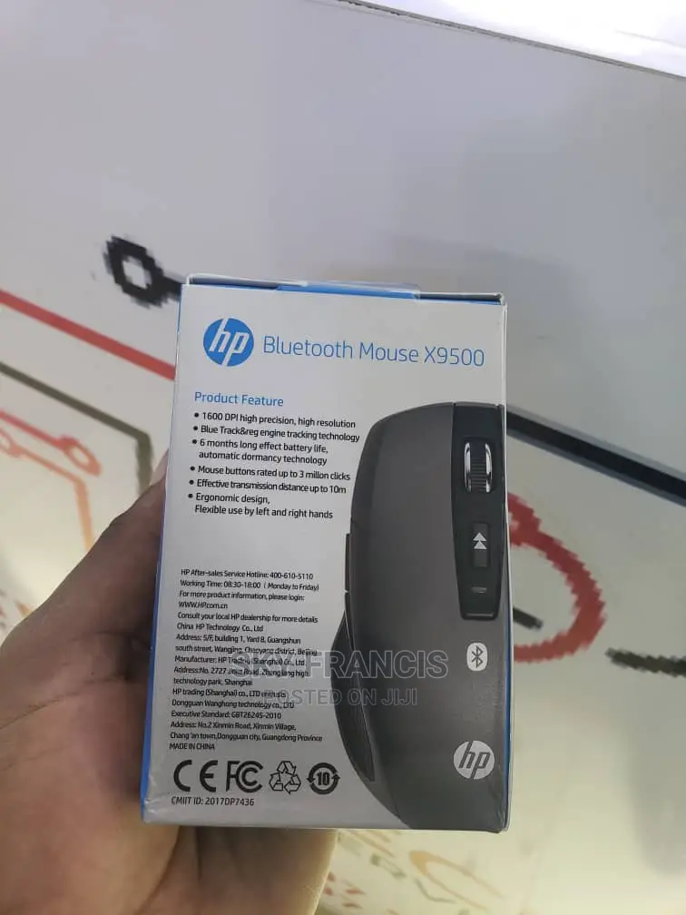 HP Bluetooth Mouse X9500
