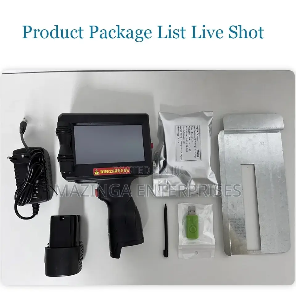 Handheld Inkjet Printer(QR Code,Barcode,Date,Basicdata,Logo)