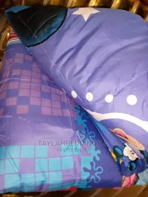 Cartoon Characters Kids and Baby Duvet or Bedcover