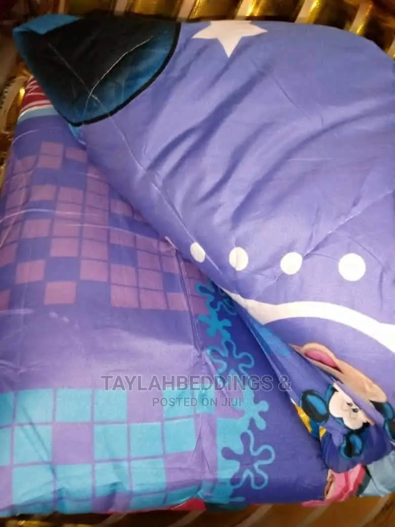 Cartoon Characters Kids and Baby Duvet or Bedcover