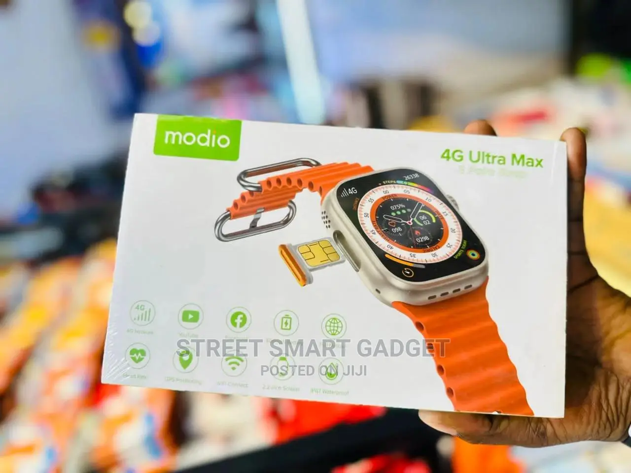 Modio 4g Ultra Max Sim Card Smart Watch