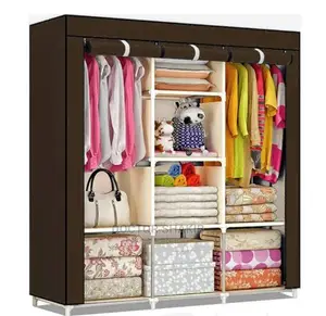 Dustproof 3 Column Wardrobe