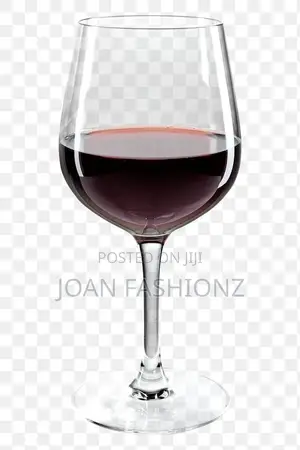 6 Pieces Wine Glasses-Transparent