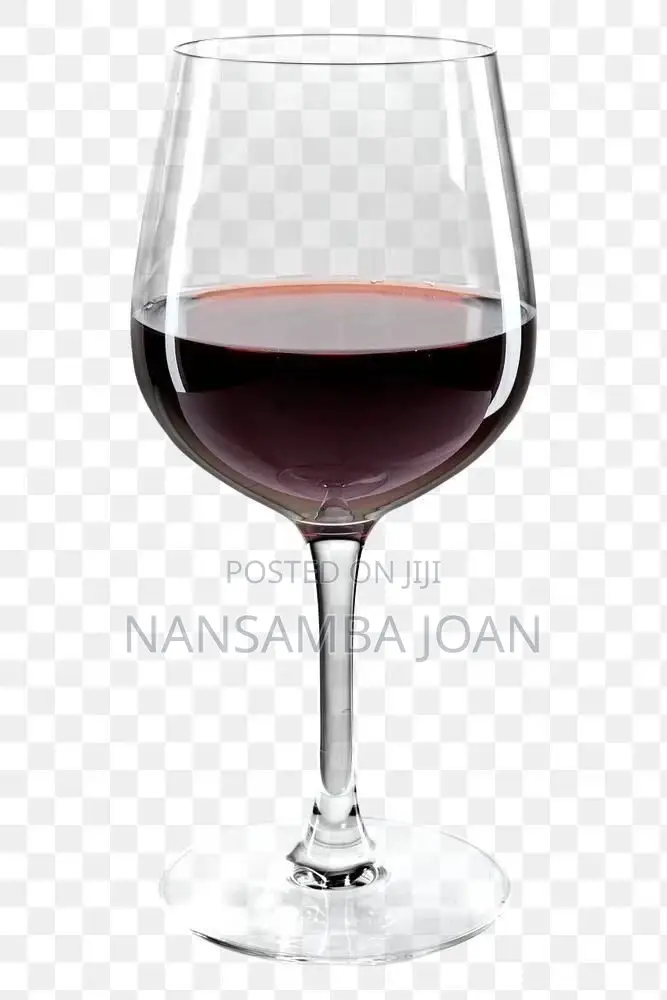 6 Pieces Wine Glasses-Transparent
