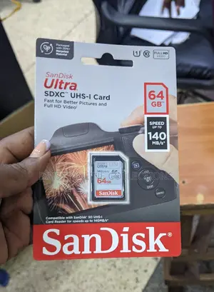 64 Gb Storage Camera Memory Card