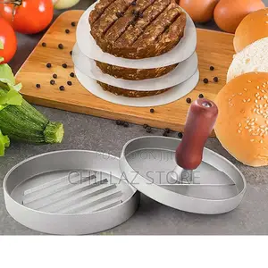 Stainless Steel Burger Press Patty Maker.