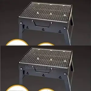 Portable Black Outdoor BBQ Grill
