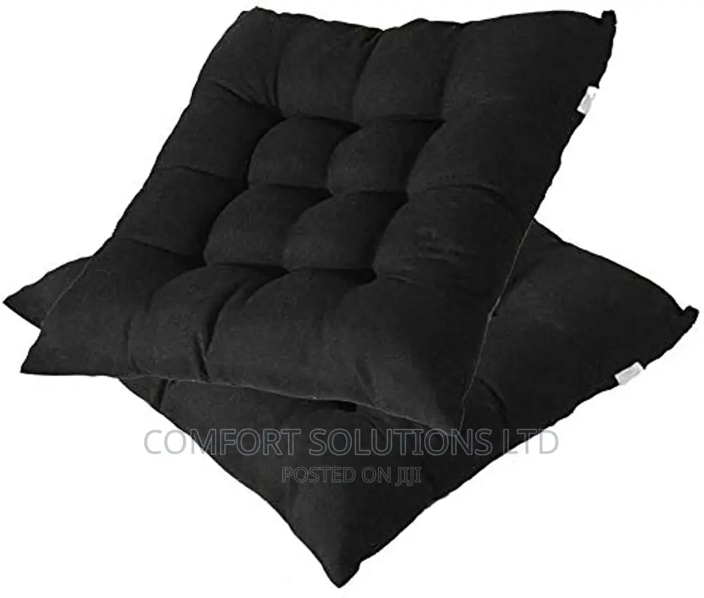 Seat Cushions- Black (A Pair )