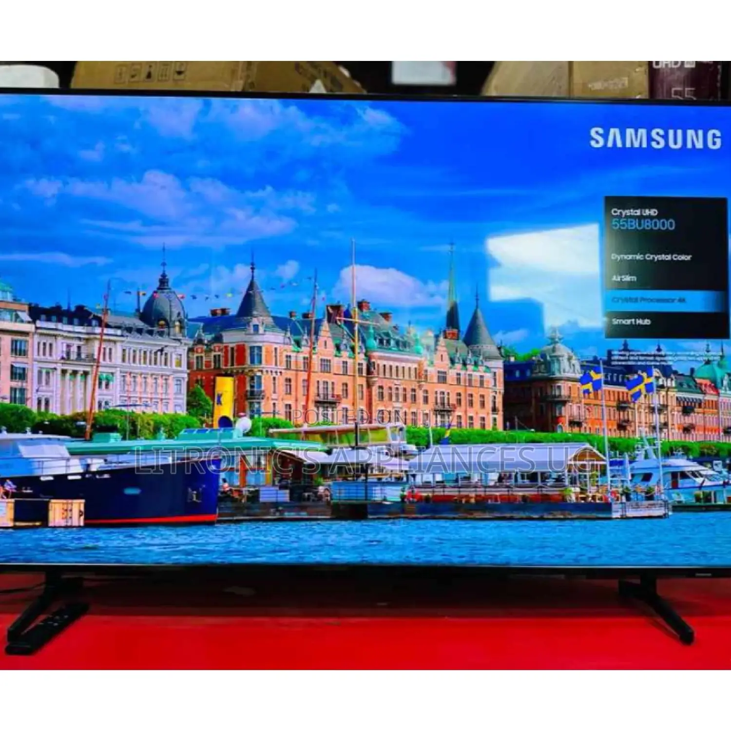 55samsung BU8000 Flat Screen