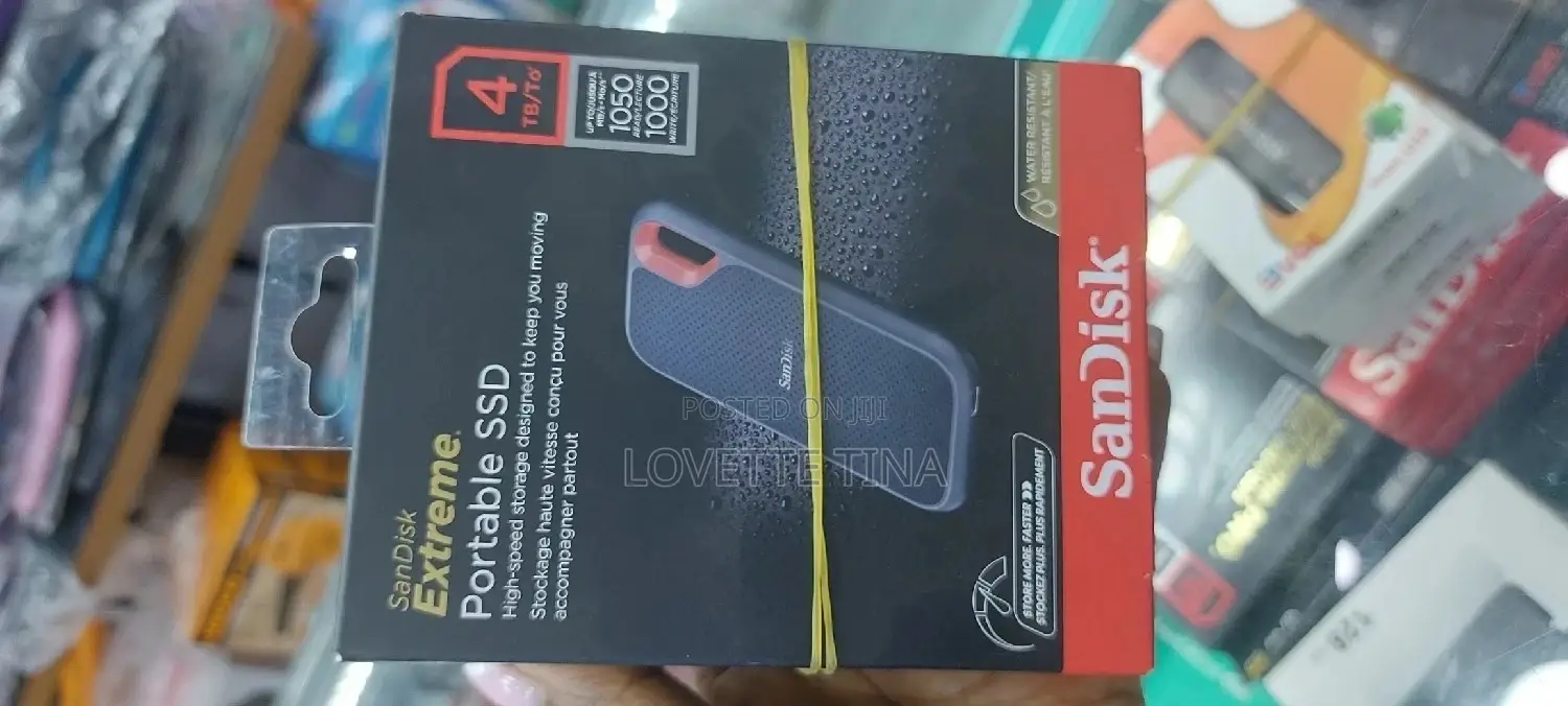 4tb External SSD Extreme 1050mbps