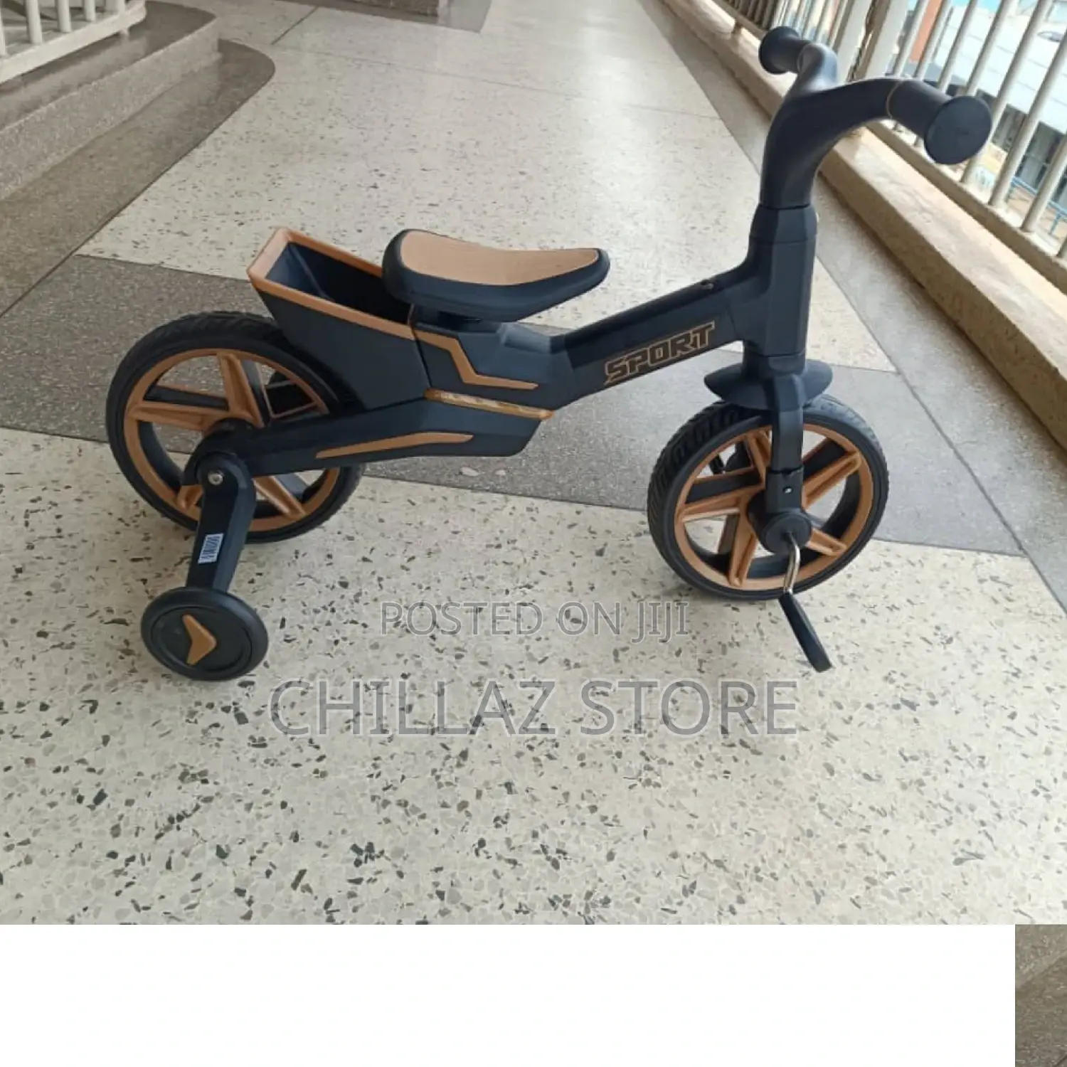 3 Wheels Kids Balance Bike.