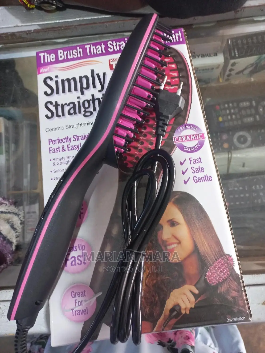 Hair Straightener Comb