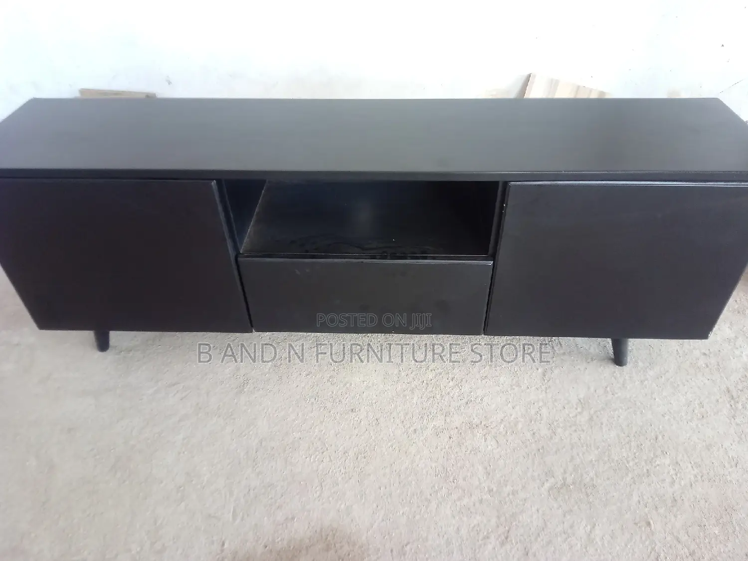 Excellent TV Stand in 5 by 1.5fts in Black