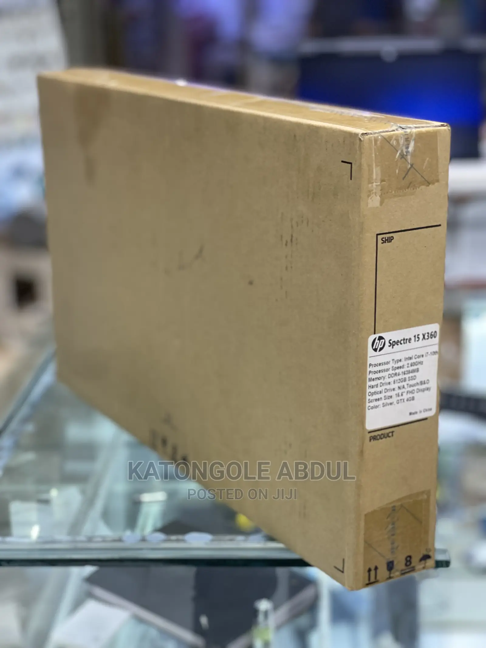 New Laptop HP Spectre X360 15 16GB Intel Core I7 SSD 512GB