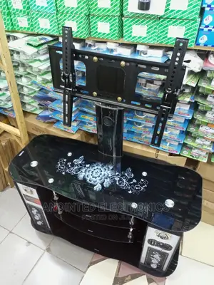 Tv Stand With a Music System