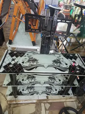 Tv Stand White Black