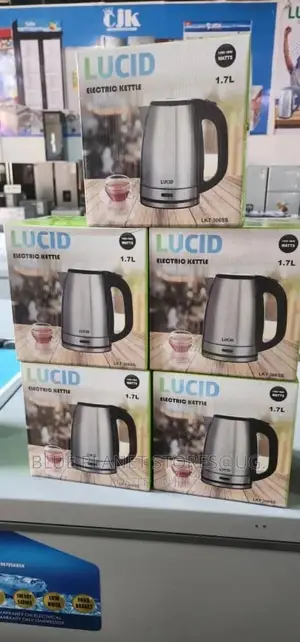 LUCID 1.7litres Electric Kettles \\ 1200-1800w \\ LKT-306SS