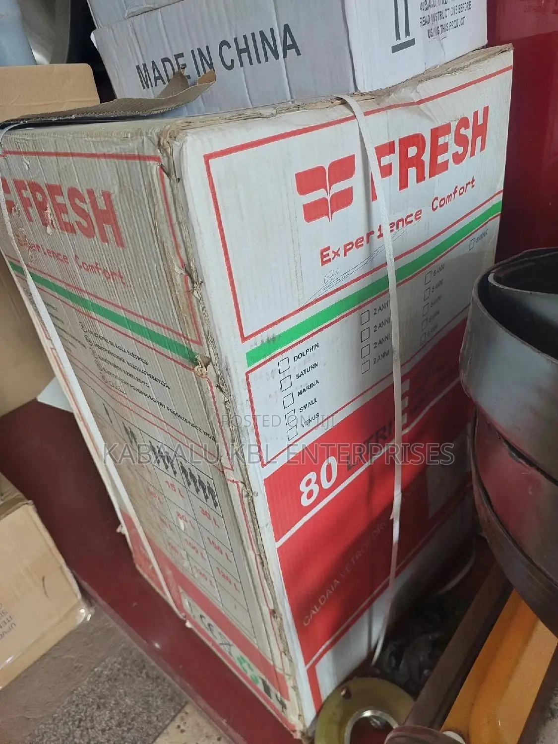 Fresh Water Heater 80L