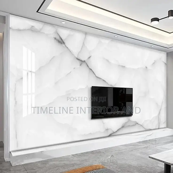 Luxury PVC Marble Finishing.