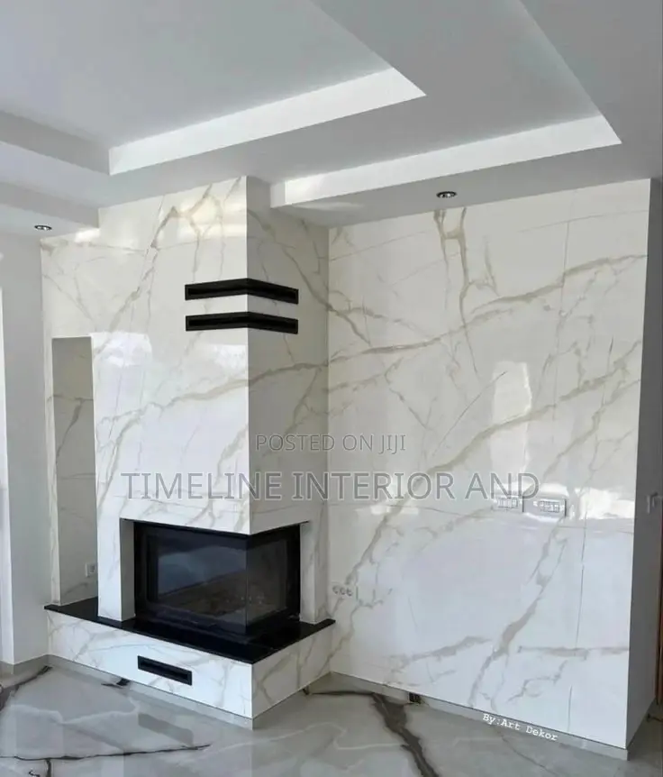 Luxury PVC Marble Finishing.