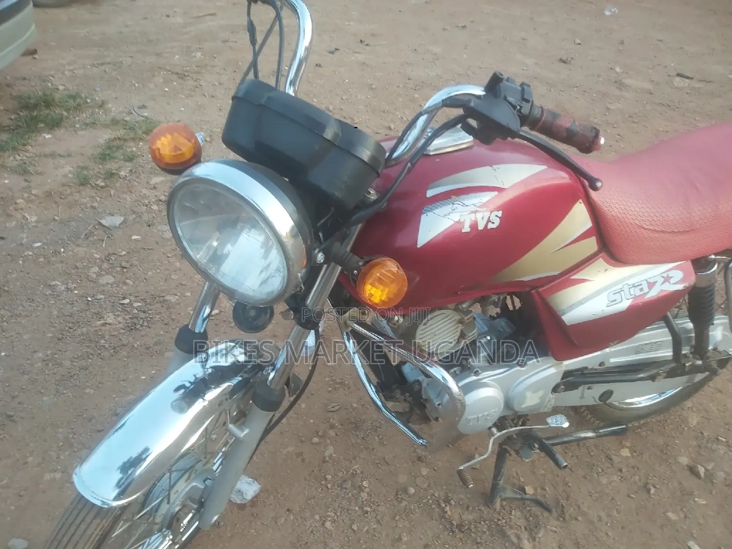 TVS XL 100 2007 Red