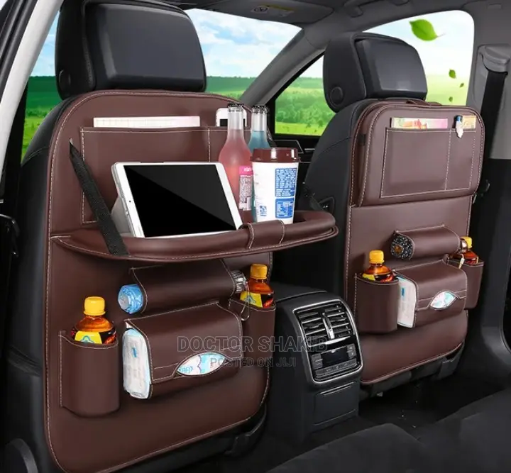 2 Car Rear Seat Storage Bags