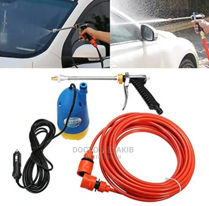 Portable High Pressure 12v Car Washing Tool Set