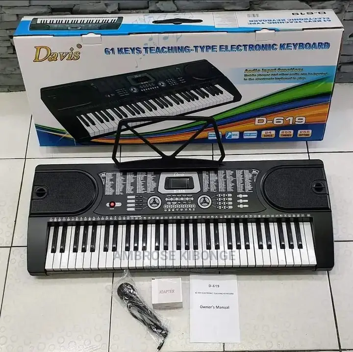 Excellent Quality MK-2089 Portable 61key Electronic Keyboard
