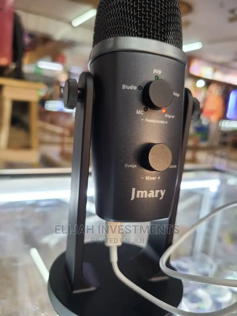 Jmary Professional Desktop Studio Condenser Microphone