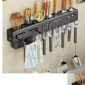 Wall Mounted Kitchen Utensil Holder Organizer.